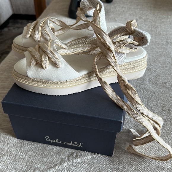 Splendid Ankle Tie Espadrille - Picture 3 of 9